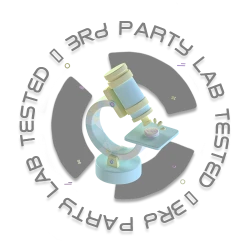 third party lab tested logo product icon