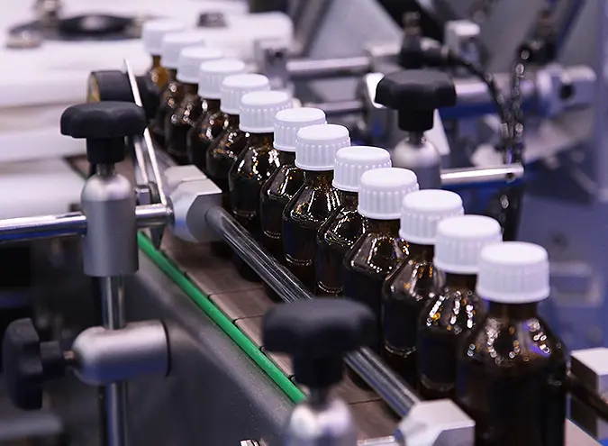 image of manufacturing private label bottles