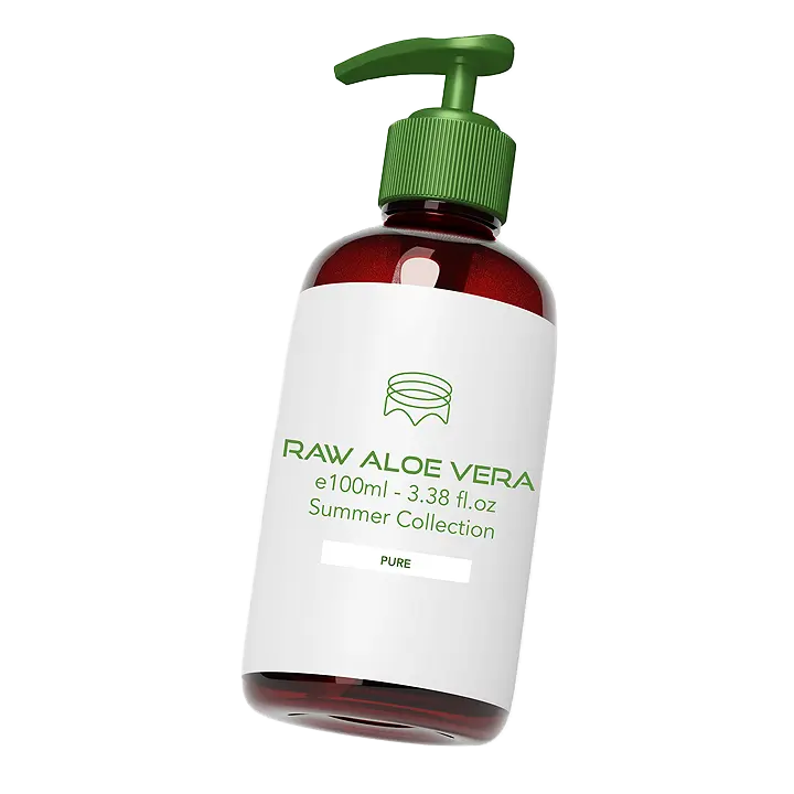 aloe vera squirt bottle example for herbal supplement private labelling by na supplements