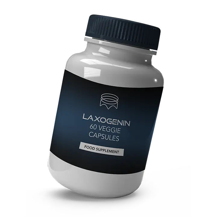 laxogenin capsules supplement bespoke branding example