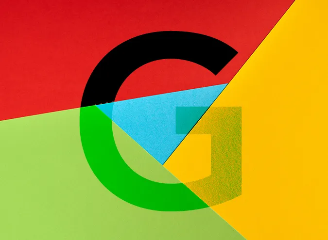 image with huge g for google and googvle colours as background on how to create your own supplement line article