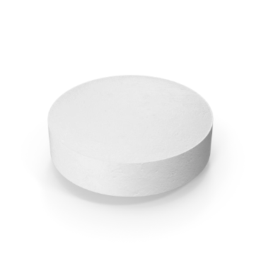 circular white pill