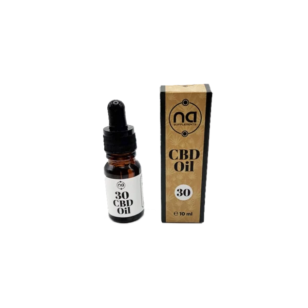 cbd full spectrum oil 30% mct carrier 10ml bottle product image