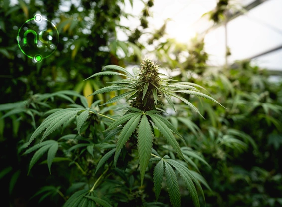 close up photo of hemp plants